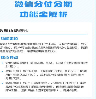 微信分期额度怎么用？实用技巧帮你合理规划
