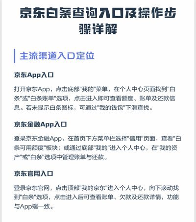 京东白条支付新场景探索