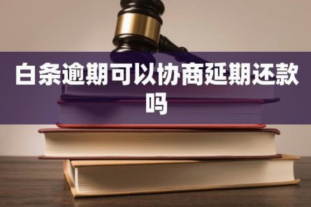 白条逾期怎么协商延期 现金还款