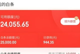 白条消费额度怎样提现可以吗