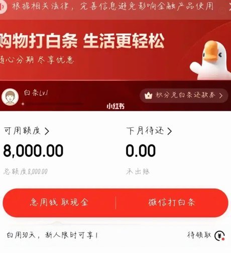 白条套取额度现金商家